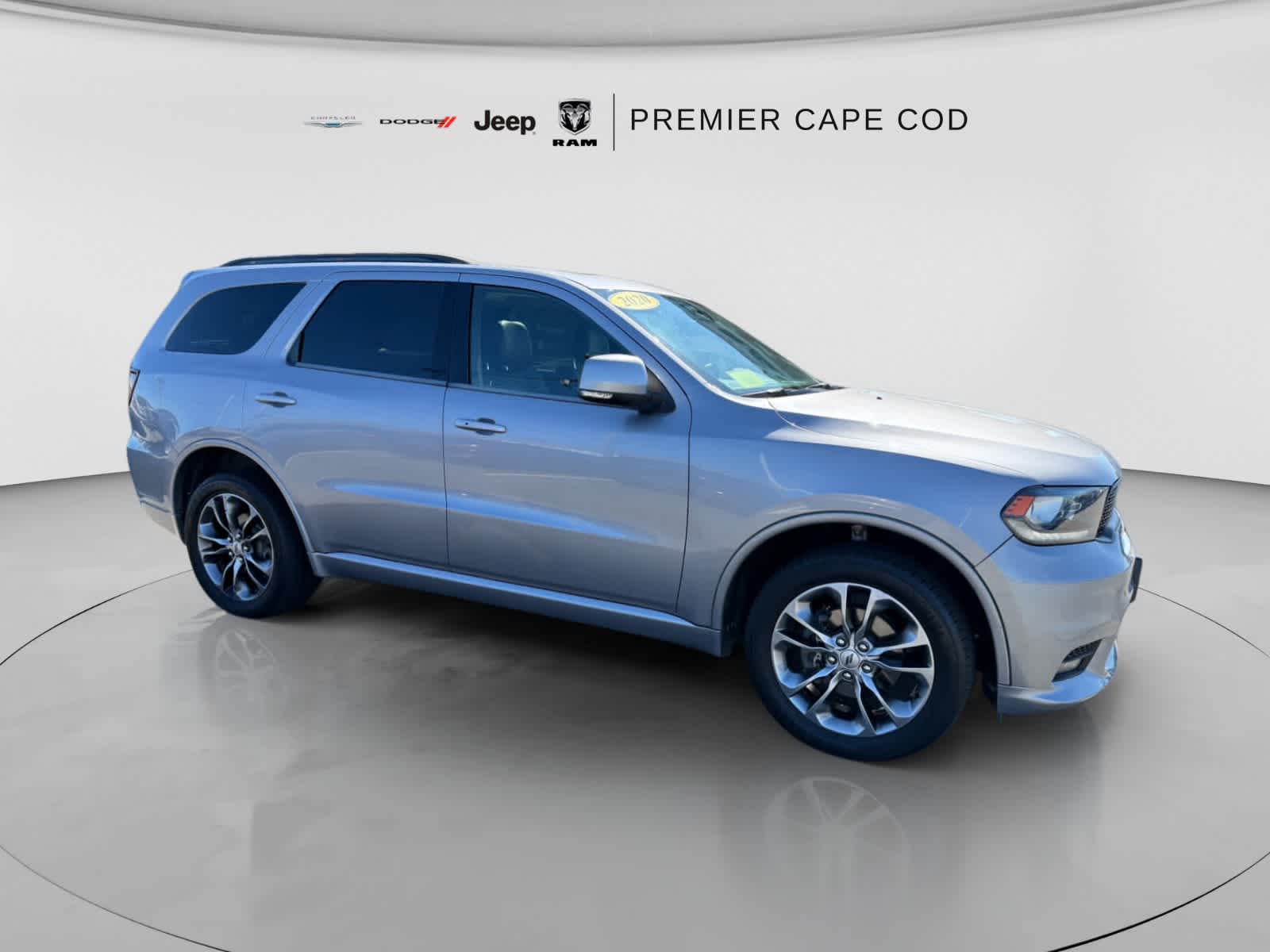 Silver (Billet Clearcoat) 2020 Dodge Durango SUV / Crossover All-Wheel Drive 8-Speed Automatic