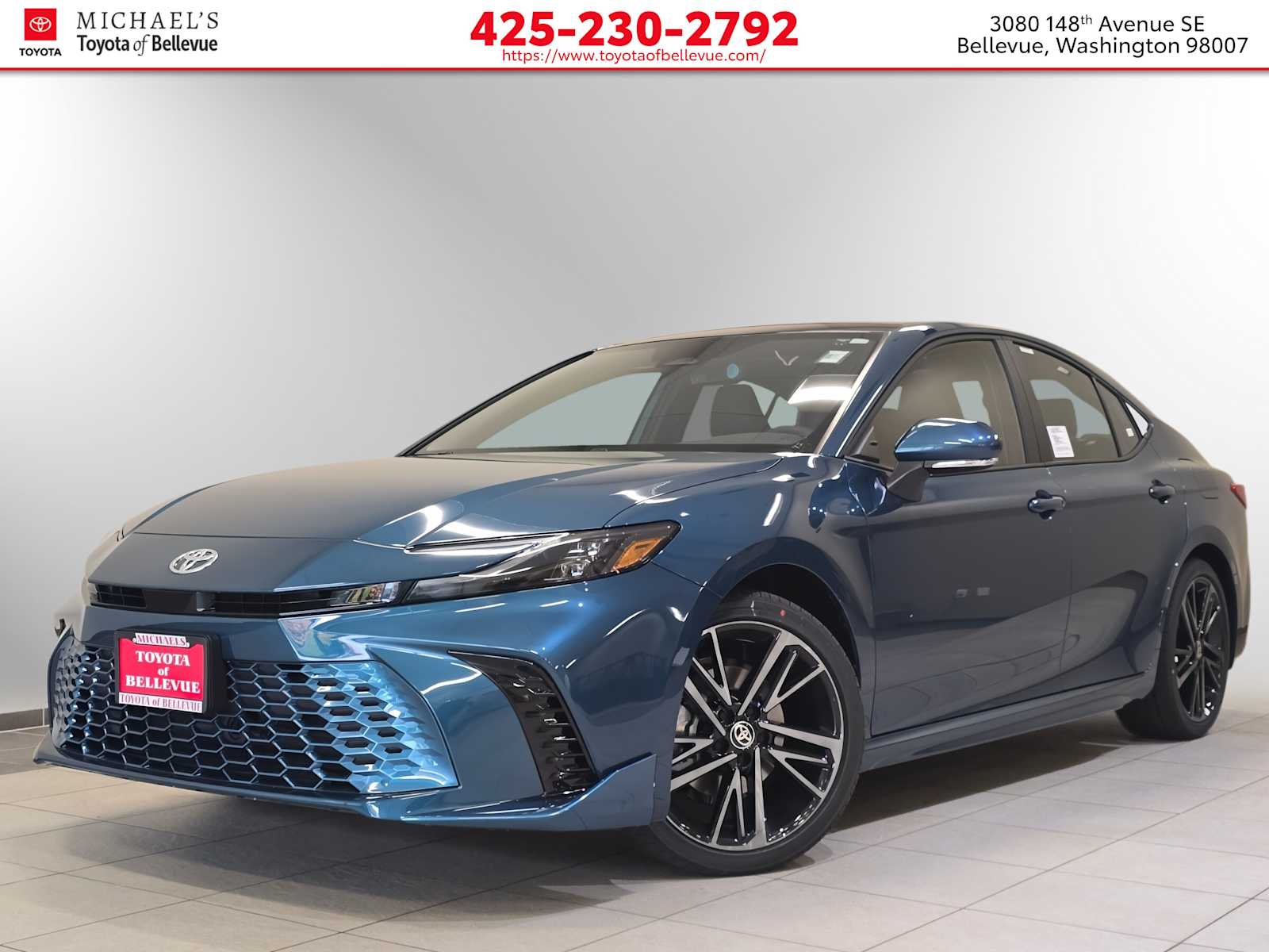 Ocean Gem 2026 Toyota Camry Sedan Front-Wheel Drive Continuously Variable Transmission