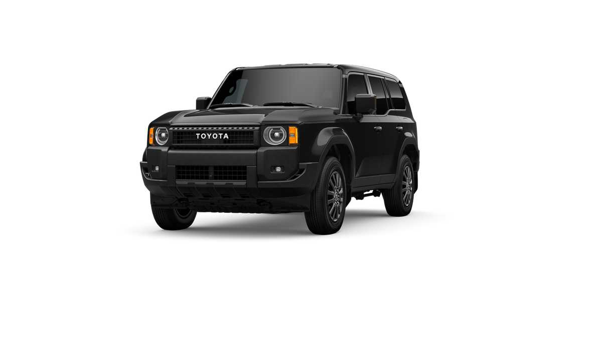 Neutral Black 2027 Toyota Land Cruiser 1958 4WD SUV / Crossover Four-Wheel Drive 8-Speed Automatic