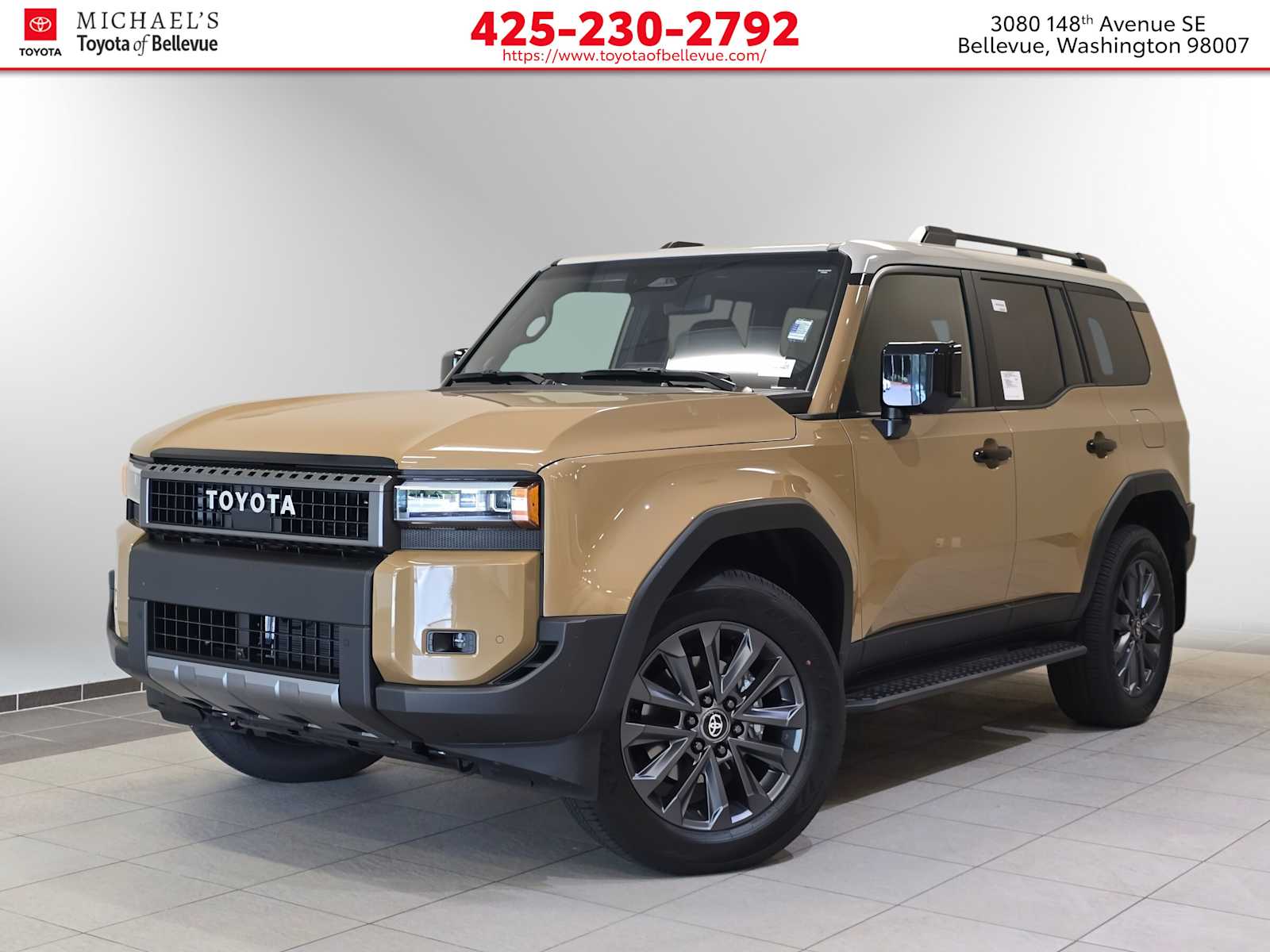 Trail Dust w/Grayscape Roof 2027 Toyota Land Cruiser SUV / Crossover Four-Wheel Drive Automatic