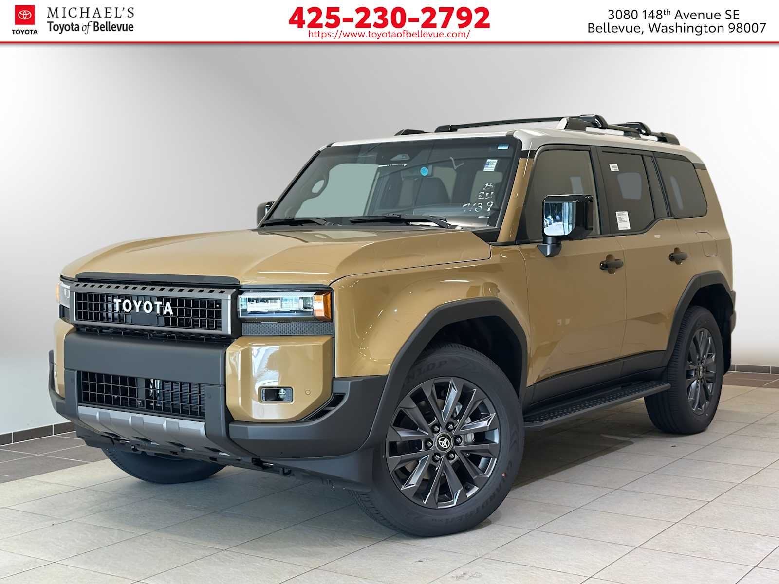 Trail Dust/Gray Scape Roof 2026 Toyota Land Cruiser SUV / Crossover 8-Speed Automatic