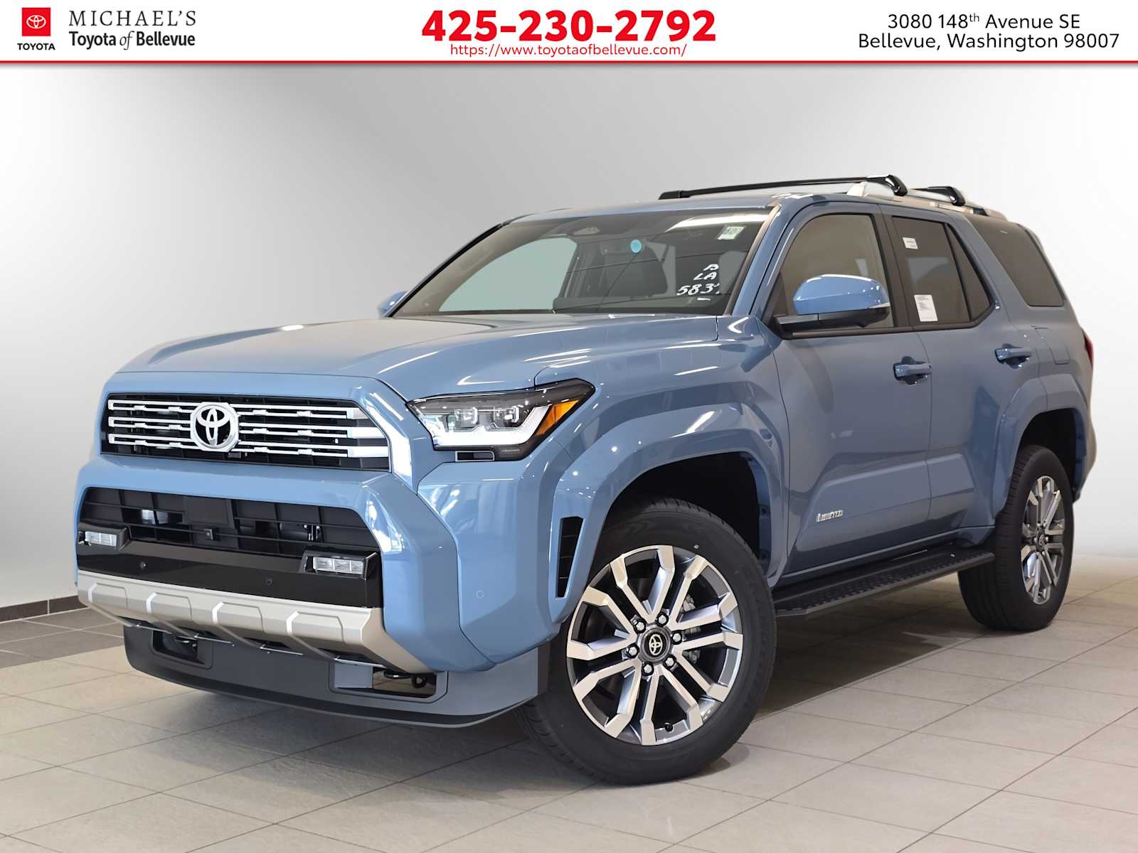 Heritage Blue 2026 Toyota 4Runner SUV / Crossover All-Wheel Drive 8-Speed Automatic