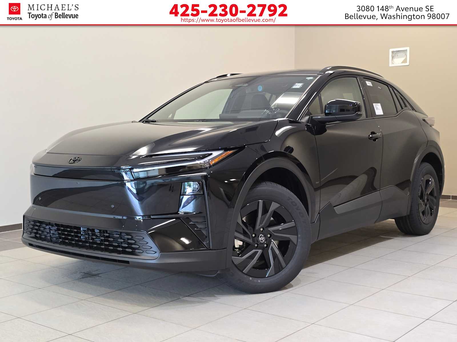 Midnight Black Metallic 2026 Toyota C-HR SUV / Crossover All-Wheel Drive 1-Speed Automatic