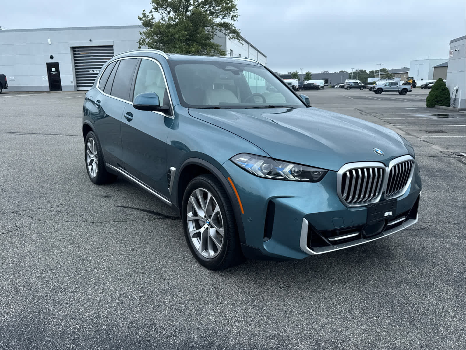 Blue Ridge Mountain Metallic 2025 BMW X5 SUV / Crossover All-Wheel Drive 8-Speed Automatic