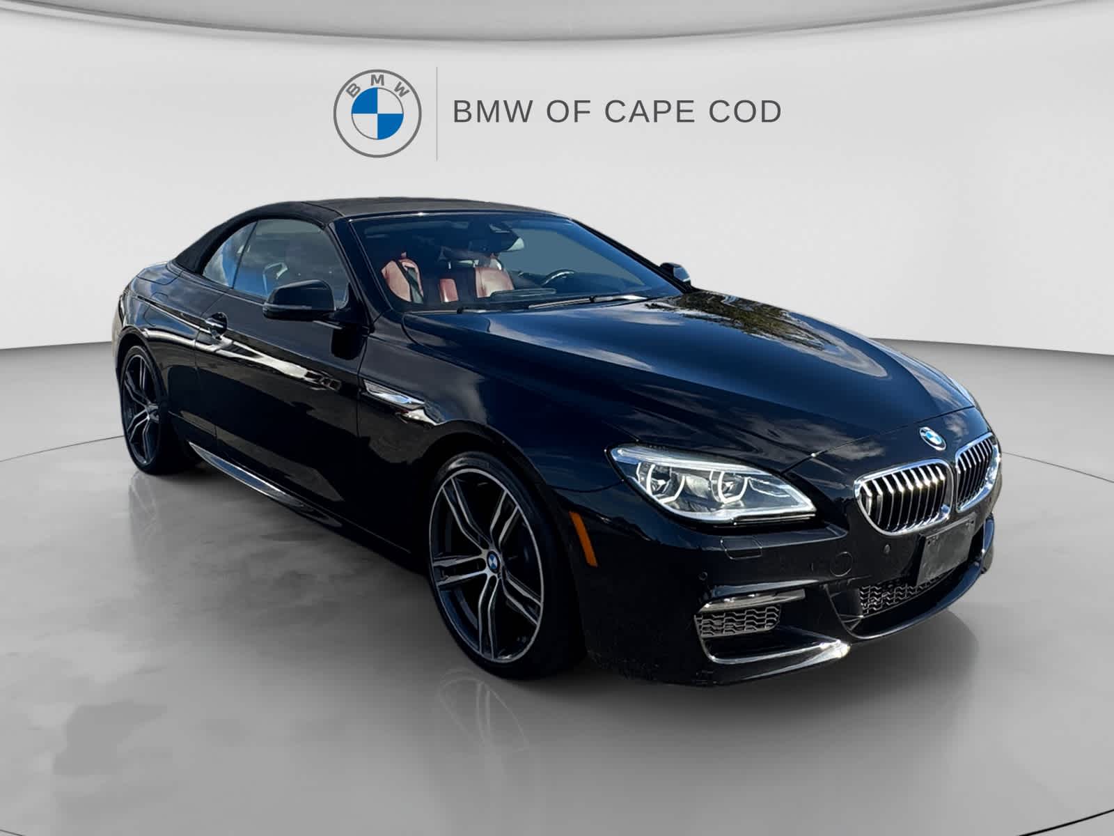 Black Sapphire Metallic 2018 BMW 6 Series Convertible All-Wheel Drive 8-Speed Automatic