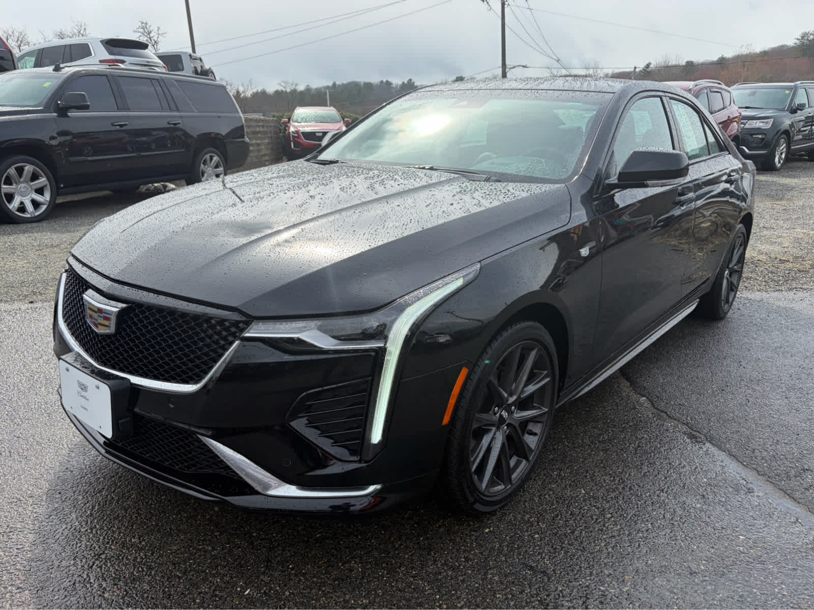Black Raven 2025 Cadillac CT4 Sport AWD Sedan All-Wheel Drive Automatic