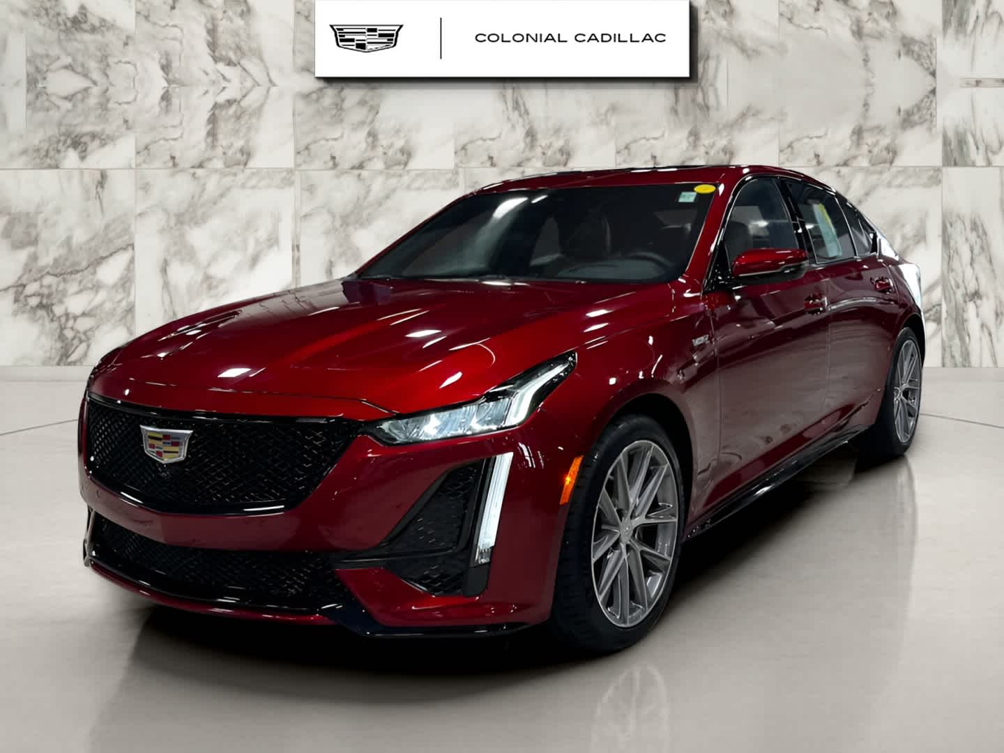 Radiant Red Tintcoat 2024 Cadillac CT5 V-Series AWD Sedan All-Wheel Drive Automatic
