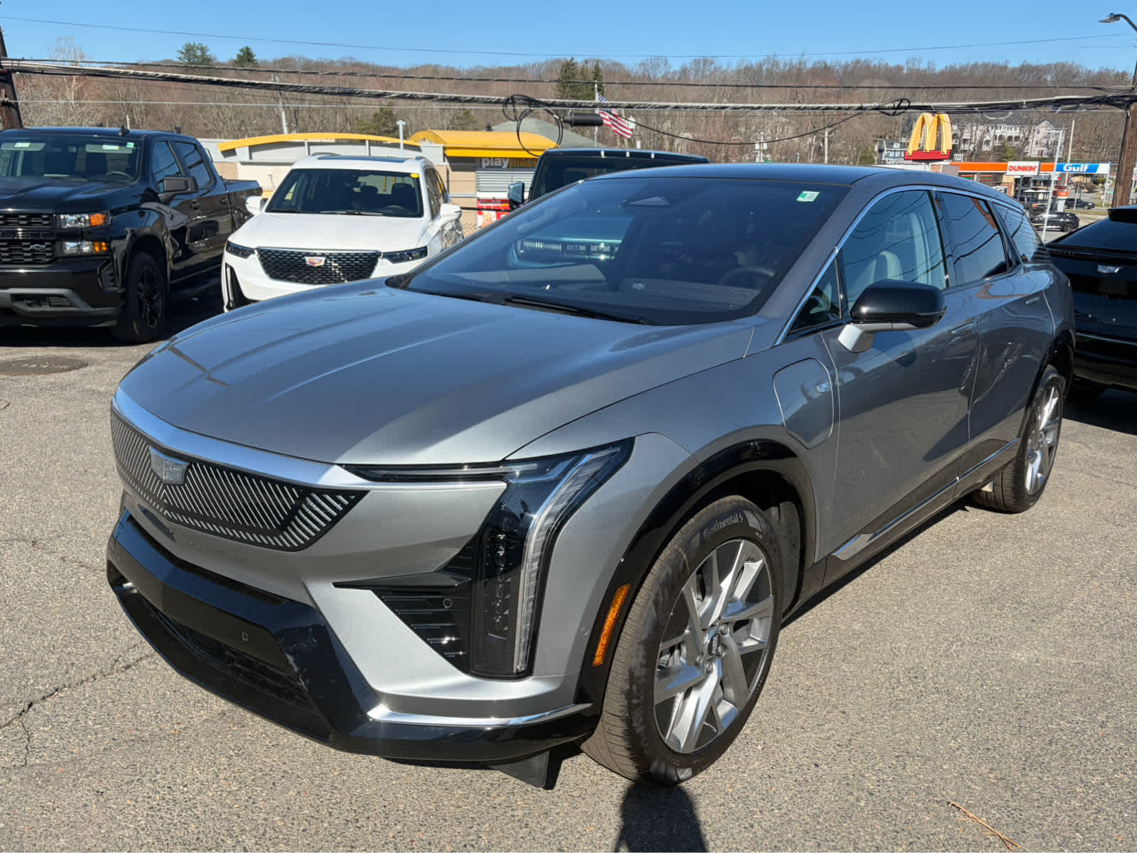 Argent Silver Metallic 2026 Cadillac OPTIQ Luxury AWD SUV / Crossover All-Wheel Drive 1-Speed Automatic