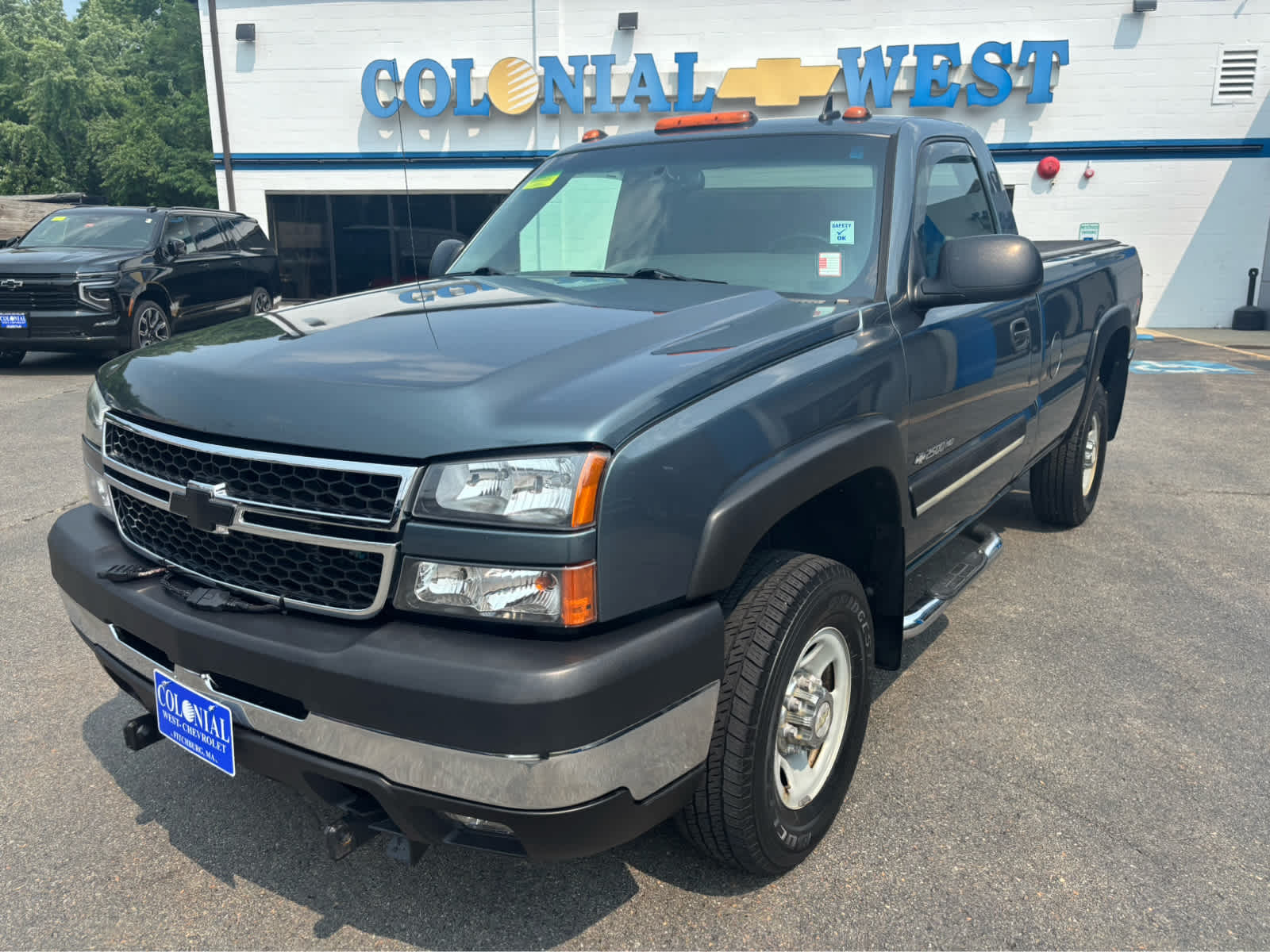 Blue Granite Metallic 2006 Chevrolet Silverado 2500HD Pickup Truck Four-Wheel Drive 4-Speed Automatic