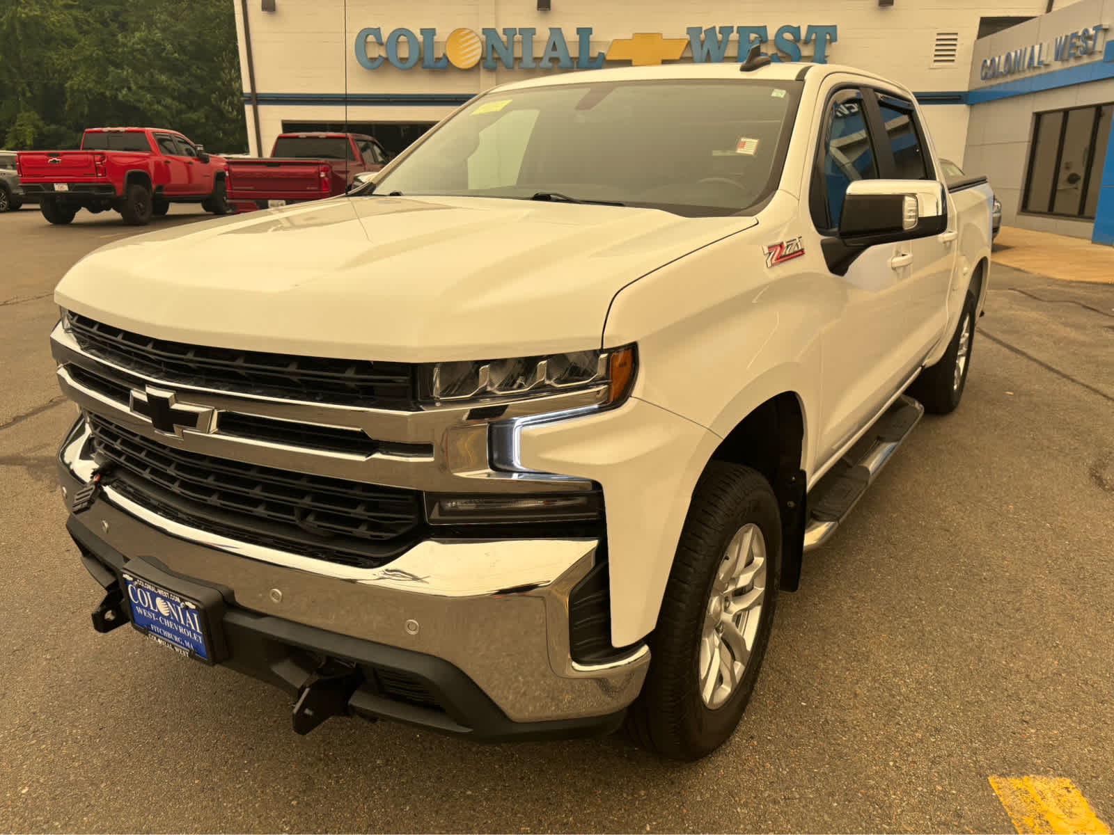 Summit White 2021 Chevrolet Silverado 1500 Pickup Truck Four-Wheel Drive 8-Speed Automatic
