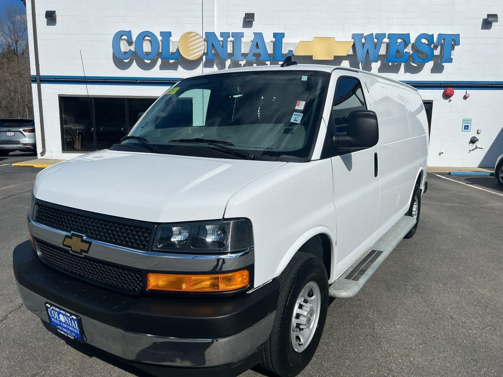 Summit White 2024 Chevrolet Express Cargo 2500 RWD Van Rear-Wheel Drive 8-Speed Automatic