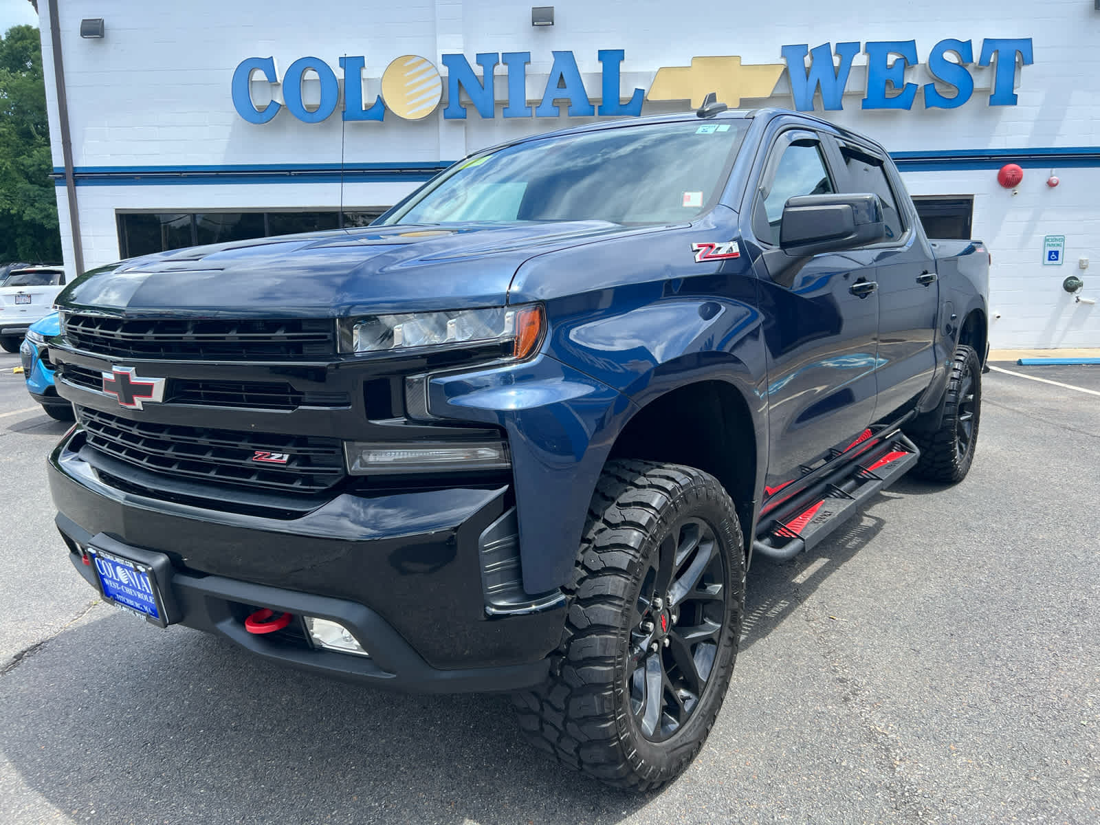 Northsky Blue Metallic 2020 Chevrolet Silverado 1500 Pickup Truck Four-Wheel Drive Automatic