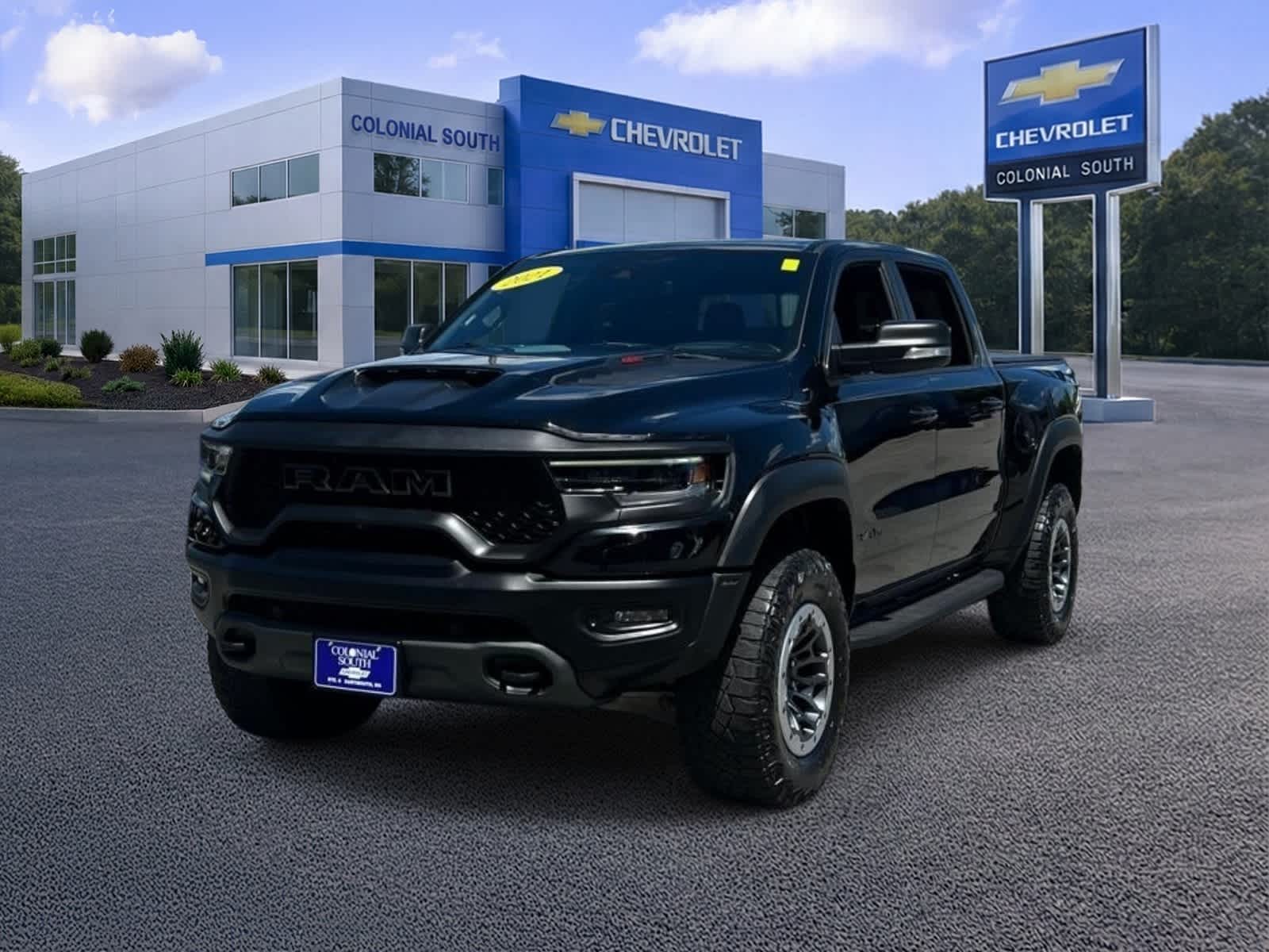 Diamond Black Crystal Pearlcoat 2021 RAM 1500 Pickup Truck All-Wheel Drive 8-Speed Automatic