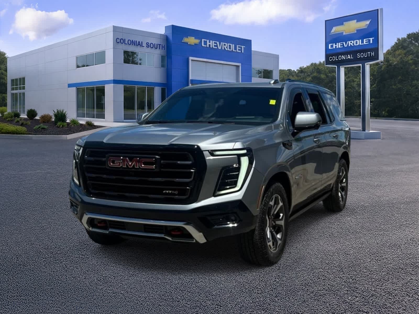 Sterling Metallic 2025 GMC Yukon SUV / Crossover Four-Wheel Drive Automatic