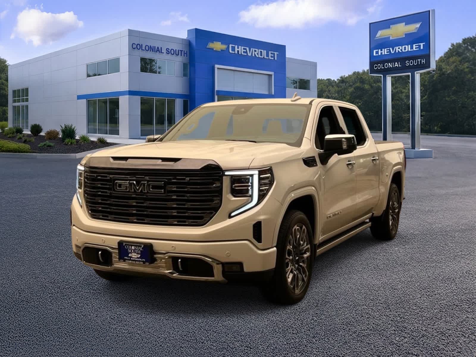 White Frost Tricoat 2024 GMC Sierra 1500 Pickup Truck Four-Wheel Drive Automatic