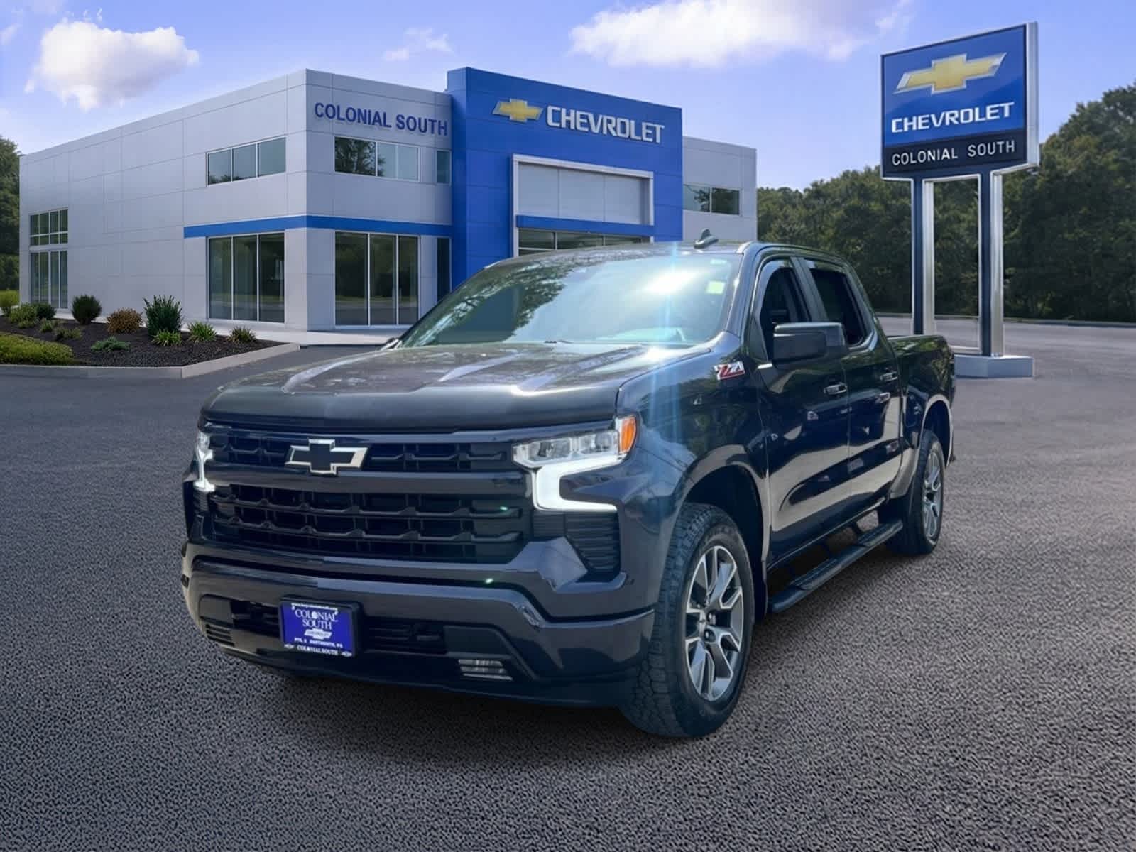 Dark Ash Metallic 2023 Chevrolet Silverado 1500 Pickup Truck Four-Wheel Drive Automatic