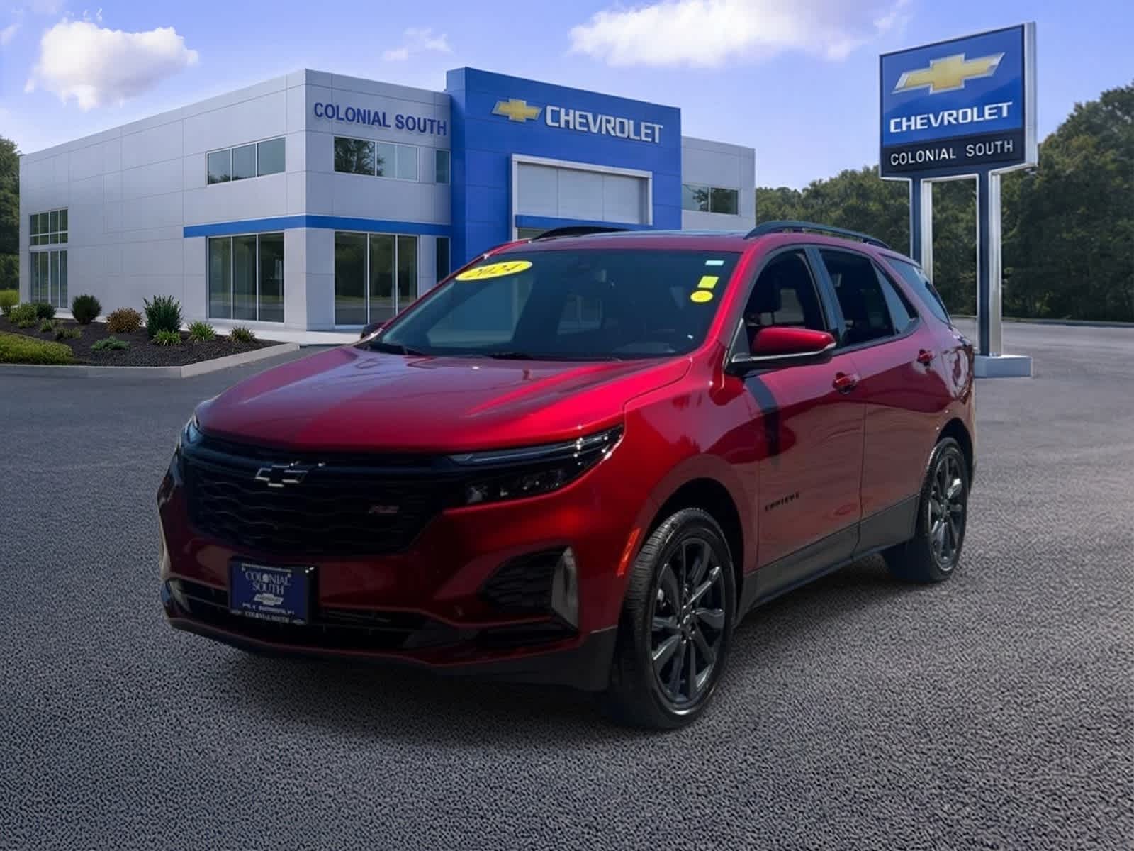 Radiant Red Tintcoat 2024 Chevrolet Equinox SUV / Crossover Four-Wheel Drive 6-Speed Automatic