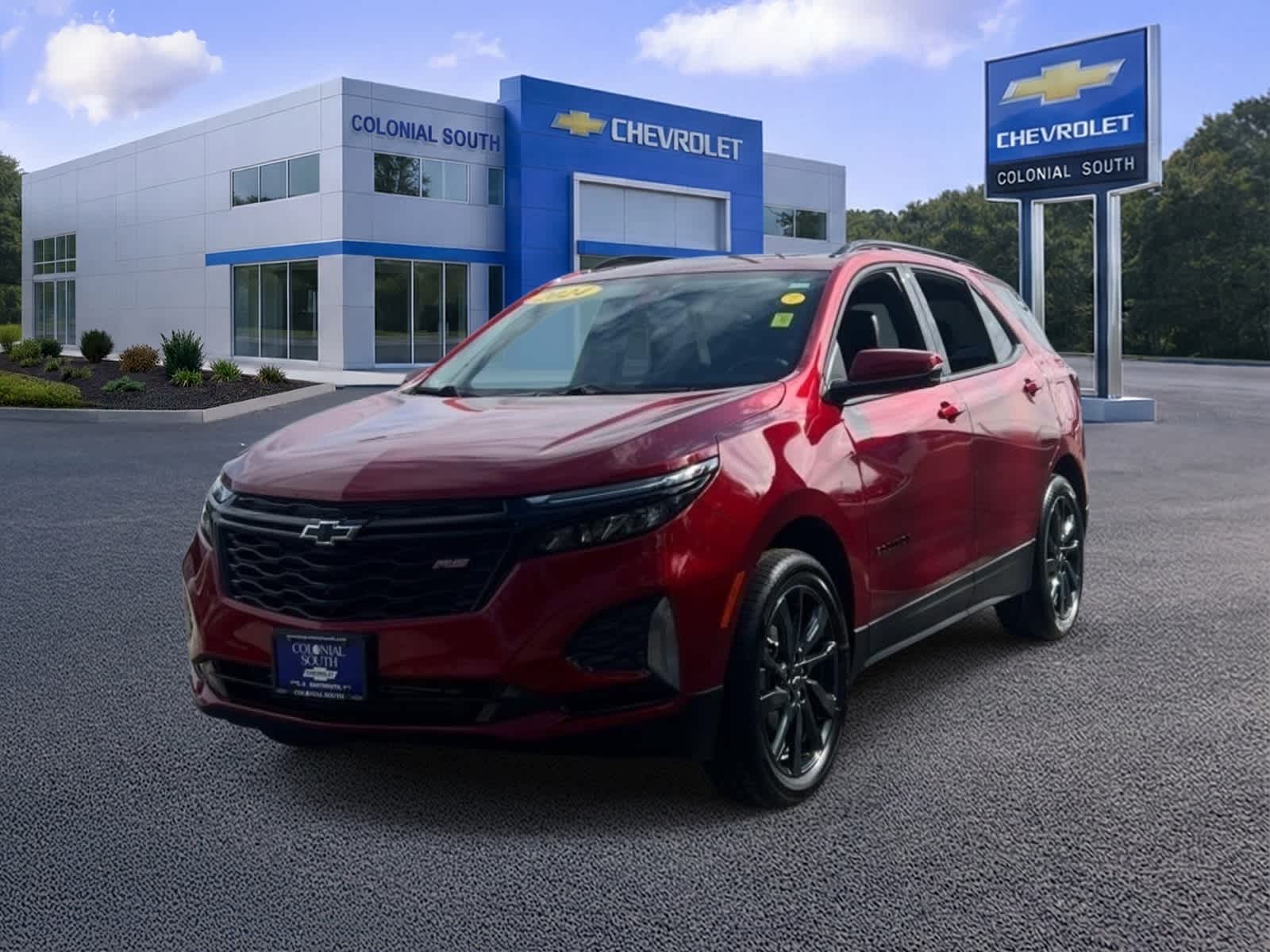 Radiant Red Tintcoat 2024 Chevrolet Equinox SUV / Crossover Four-Wheel Drive 6-Speed Automatic