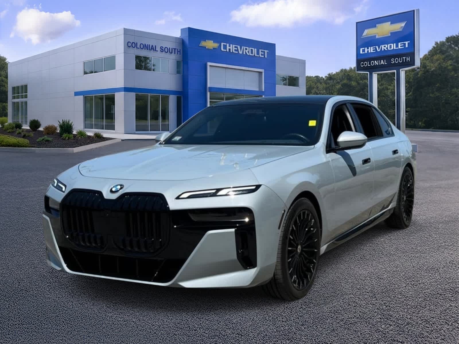 Gray (Brooklyn Grey Metallic) 2023 BMW 7 Series Sedan All-Wheel Drive 8-Speed Automatic