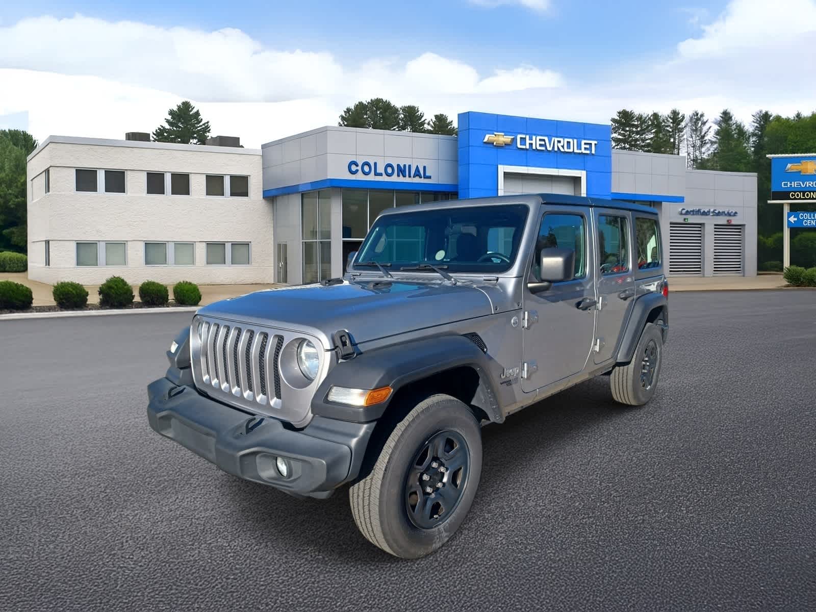 Billet Silver Metallic Clearcoat 2020 Jeep Wrangler SUV / Crossover Four-Wheel Drive 6-Speed Manual