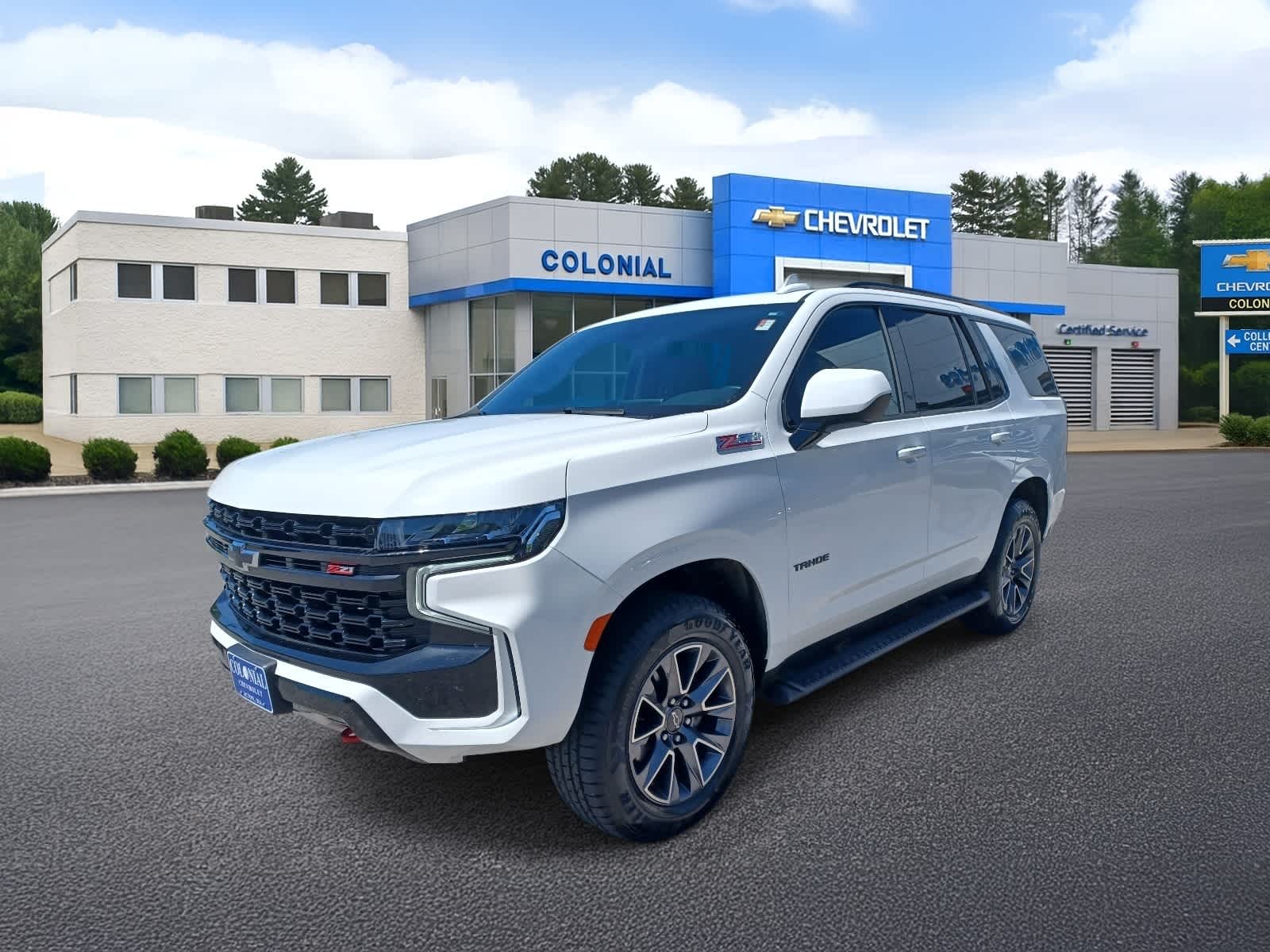 Summit White 2023 Chevrolet Tahoe SUV / Crossover Four-Wheel Drive Automatic