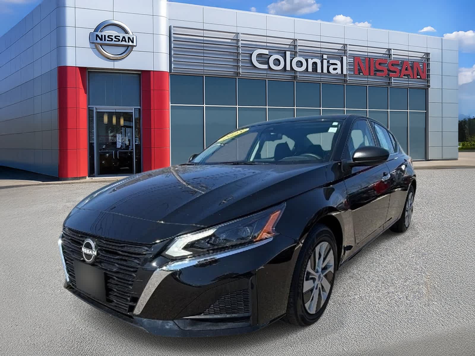 Super Black 2025 Nissan Altima Sedan Front-Wheel Drive Continuously Variable Transmission