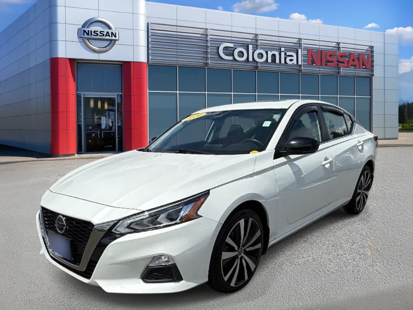 Pearl White Tricoat 2020 Nissan Altima Sedan All-Wheel Drive Continuously Variable Transmission