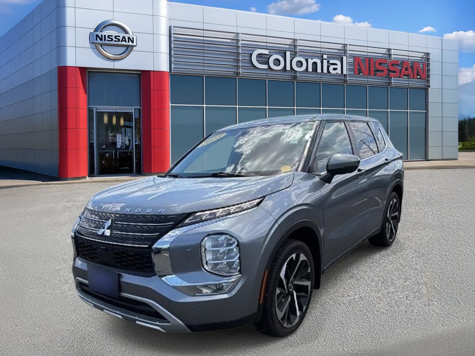 Mercury Gray Metallic 2023 Mitsubishi Outlander SUV / Crossover All-Wheel Drive Continuously Variable Transmission