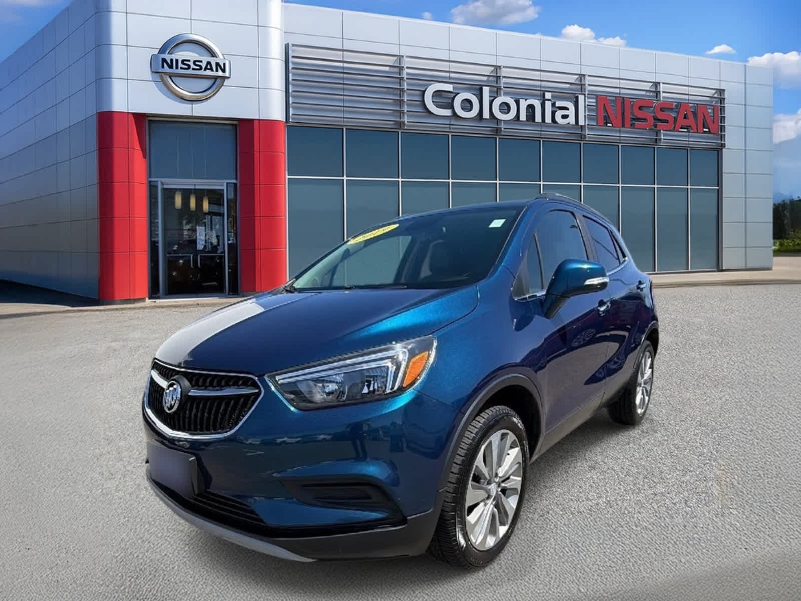 Blue (Deep Azure Metallic) 2019 Buick Encore Preferred AWD SUV / Crossover All-Wheel Drive 6-Speed Automatic