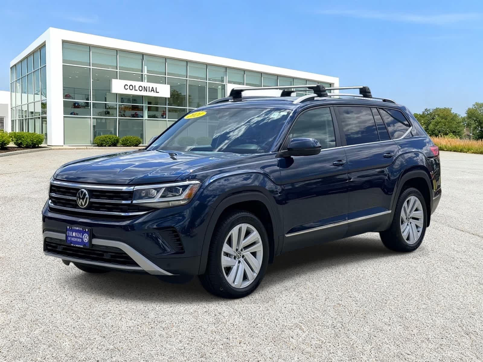 TOURMALINE BLUE 2021 Volkswagen Atlas SUV / Crossover All-Wheel Drive 8-Speed Automatic