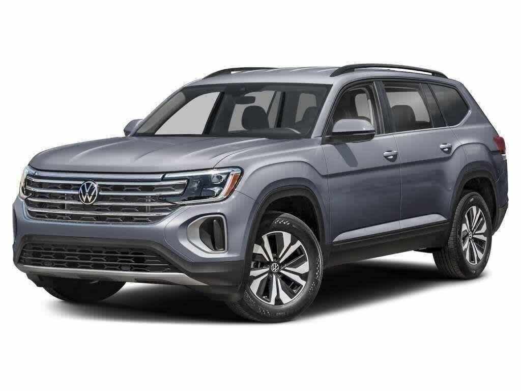 Pure Gray 2026 Volkswagen Atlas SUV / Crossover All-Wheel Drive 8-Speed Automatic