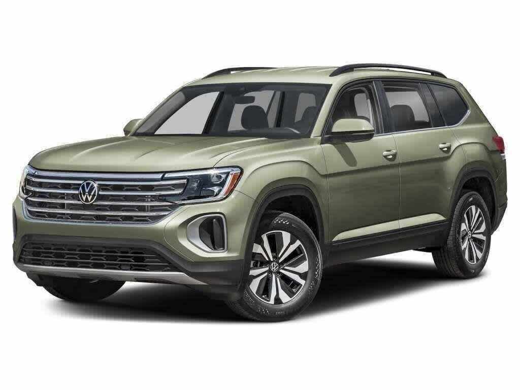 Avocado Green Pearl 2026 Volkswagen Atlas SE 4Motion with Technology SUV / Crossover All-Wheel Drive 8-Speed Automatic