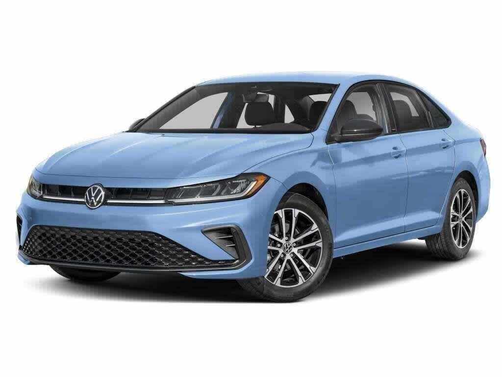 Monterey Blue Pearl 2026 Volkswagen Jetta Sport FWD Sedan Front-Wheel Drive 8-Speed Automatic