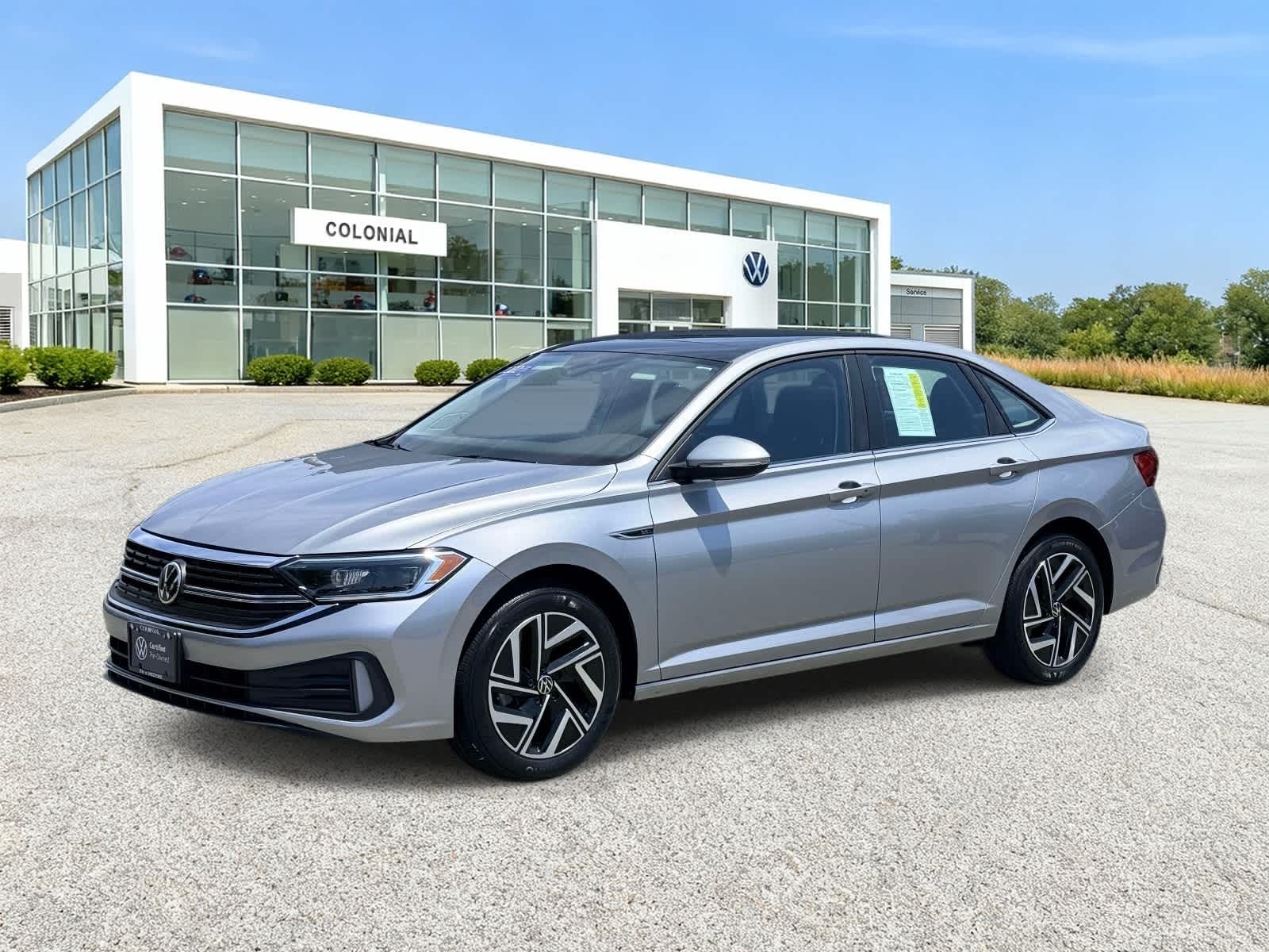 PYRITE SILVER 2022 Volkswagen Jetta 1.5T SEL FWD Sedan Front-Wheel Drive 8-Speed Automatic