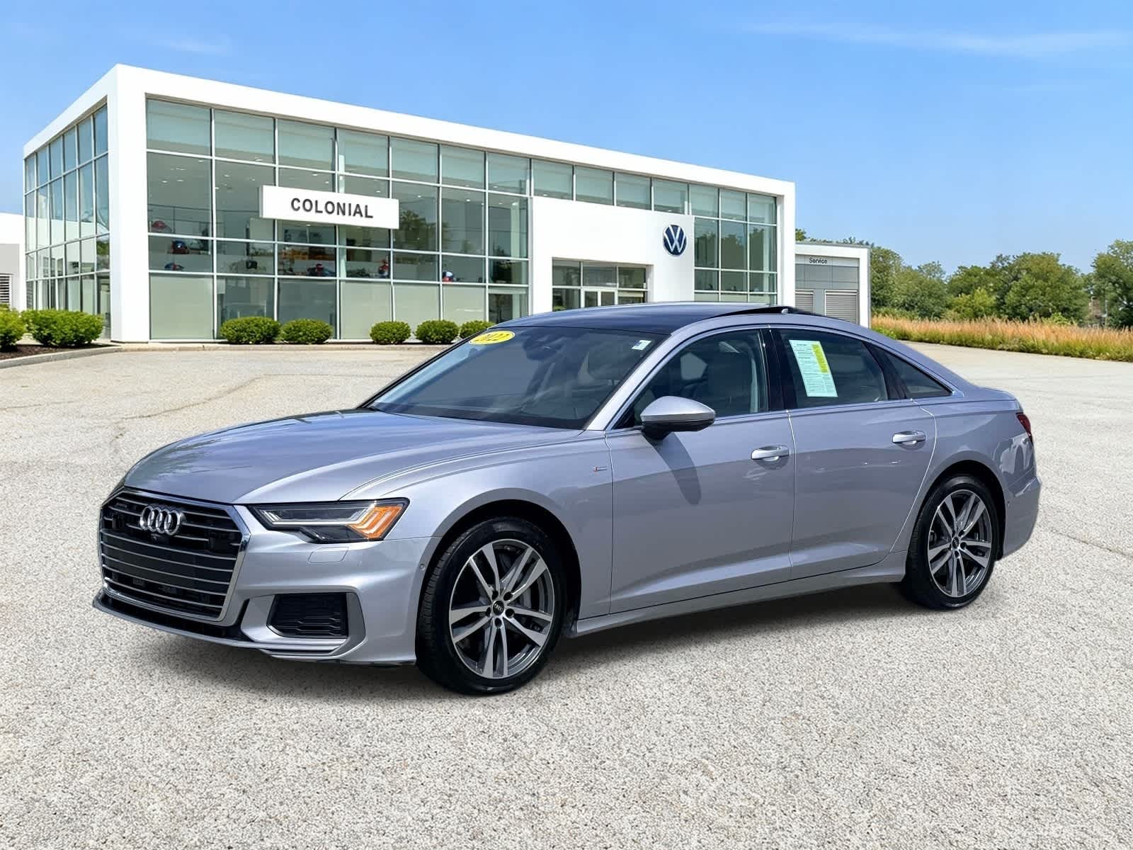 Florett Silver Metallic 2022 Audi A6 Sedan All-Wheel Drive 7-Speed Automatic