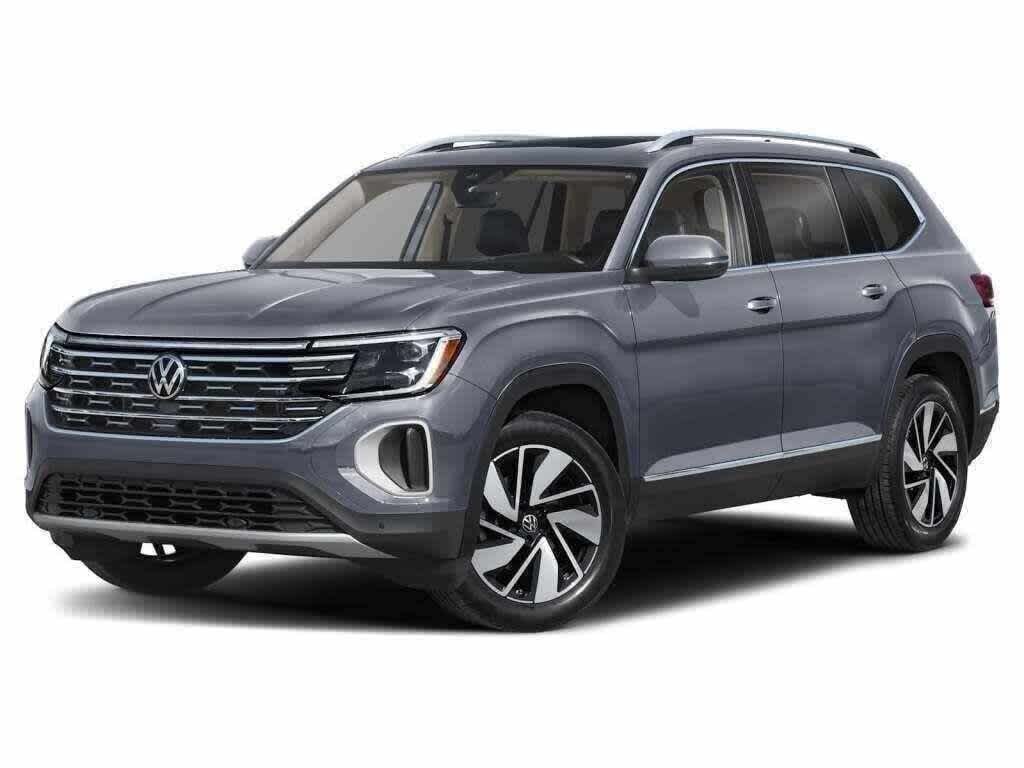 Pure Gray 2026 Volkswagen Atlas SUV / Crossover All-Wheel Drive 8-Speed Automatic