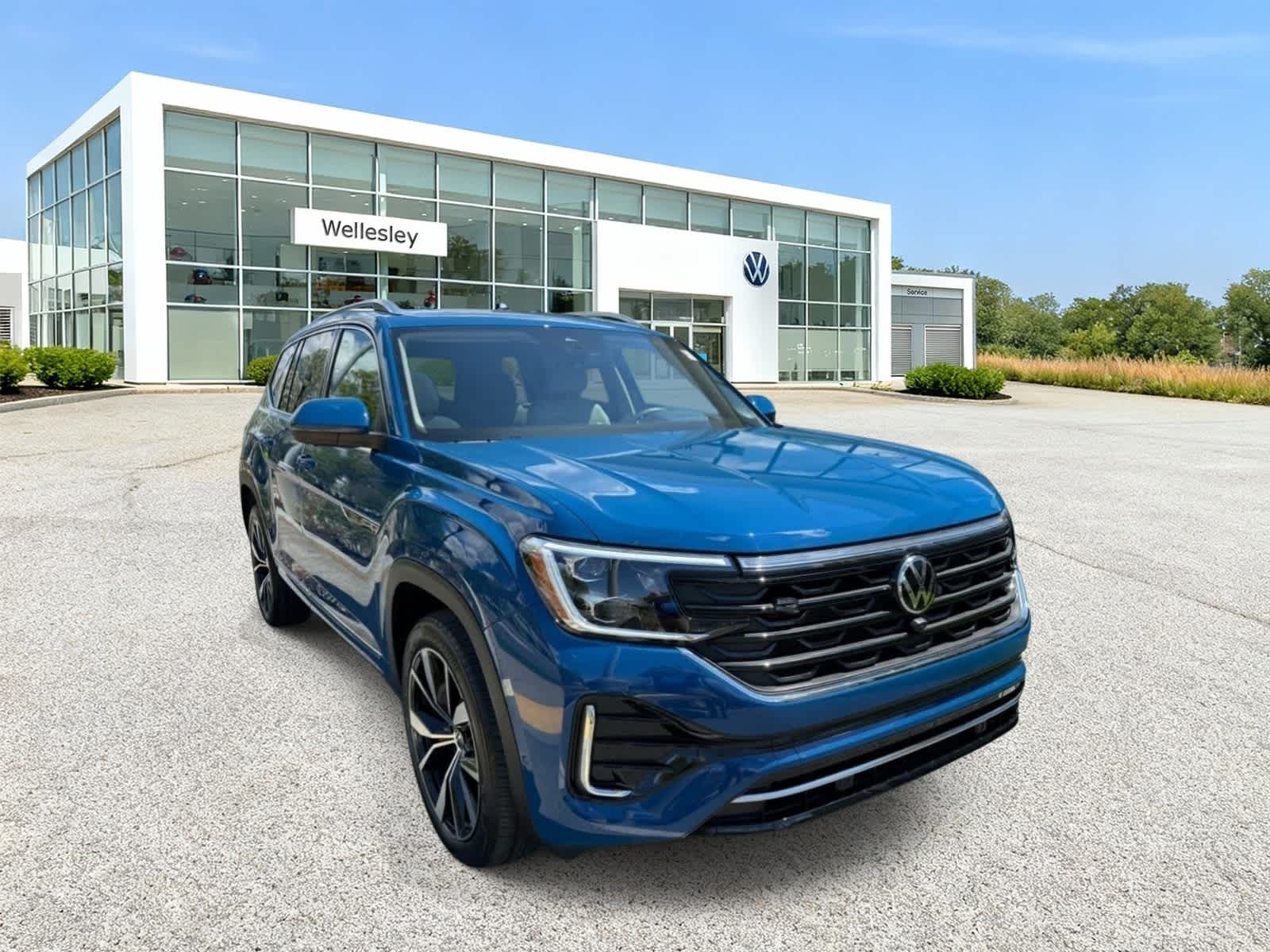 Mountain Lake Blue Metallic 2026 Volkswagen Atlas SUV / Crossover All-Wheel Drive 8-Speed Automatic