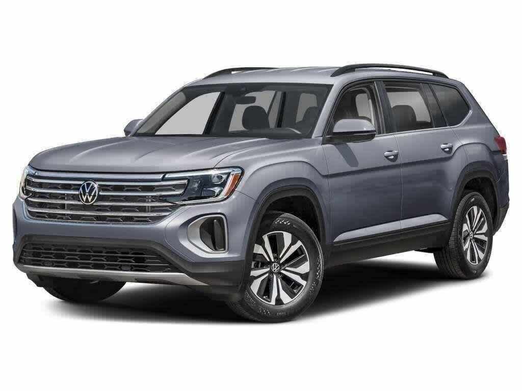 Pure Gray 2026 Volkswagen Atlas SUV / Crossover All-Wheel Drive 8-Speed Automatic