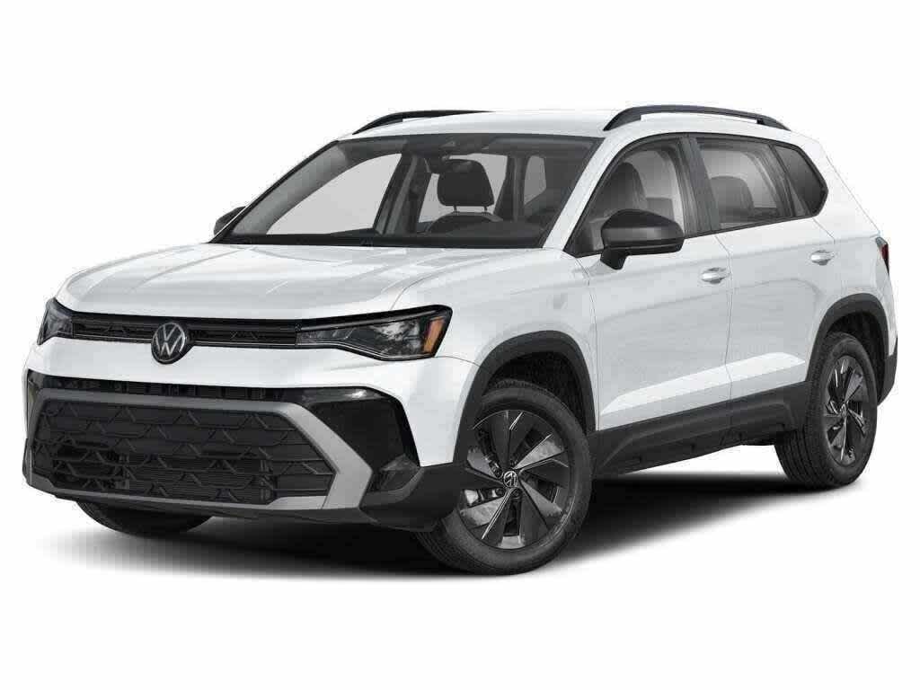 Pure White 2026 Volkswagen Taos SUV / Crossover All-Wheel Drive 8-Speed Automatic