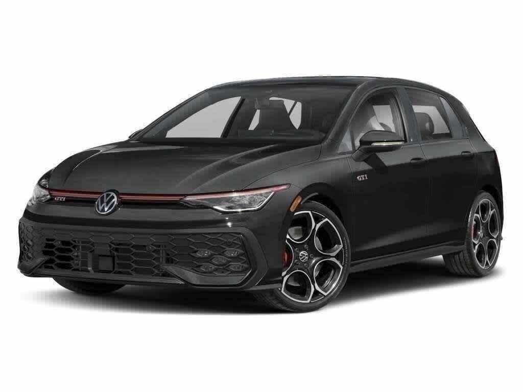 Mythos Black Metallic 2026 Volkswagen Golf GTI Hatchback Front-Wheel Drive 7-Speed Automatic