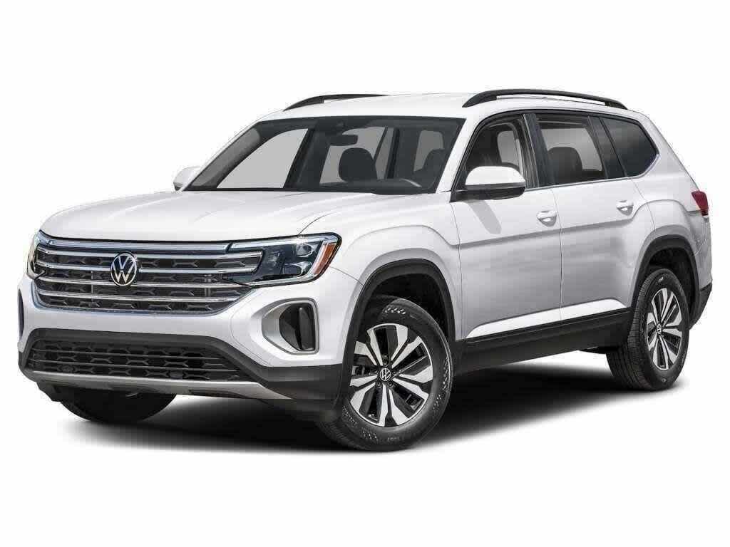 Opal White Pearl 2026 Volkswagen Atlas SE 4Motion with Technology SUV / Crossover All-Wheel Drive 8-Speed Automatic
