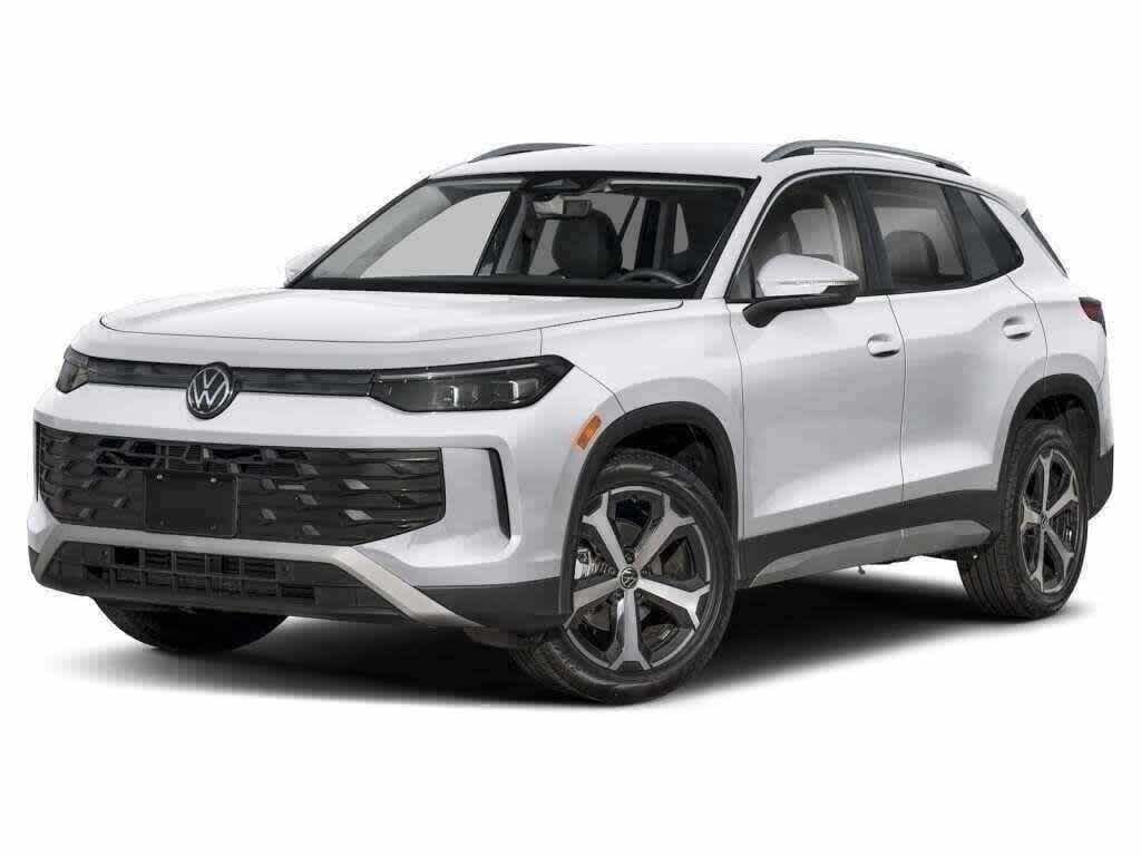 Pure White 2026 Volkswagen Tiguan SUV / Crossover All-Wheel Drive 8-Speed Automatic