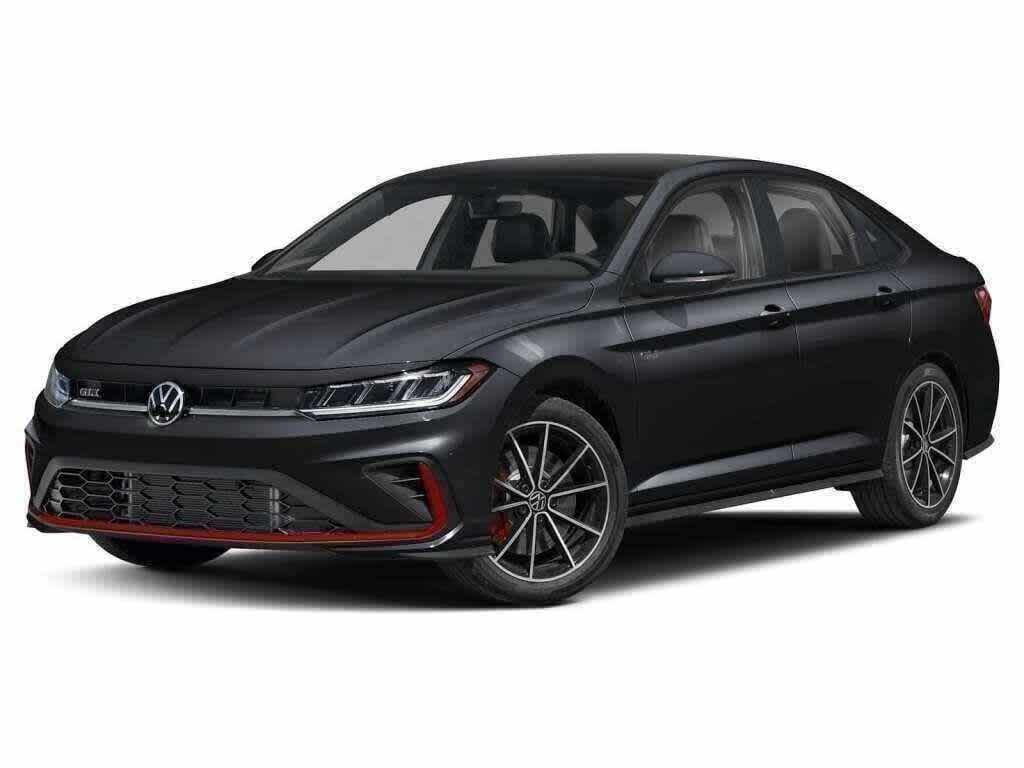 Deep Black Pearl 2026 Volkswagen Jetta GLI Sedan Front-Wheel Drive 6-Speed Manual