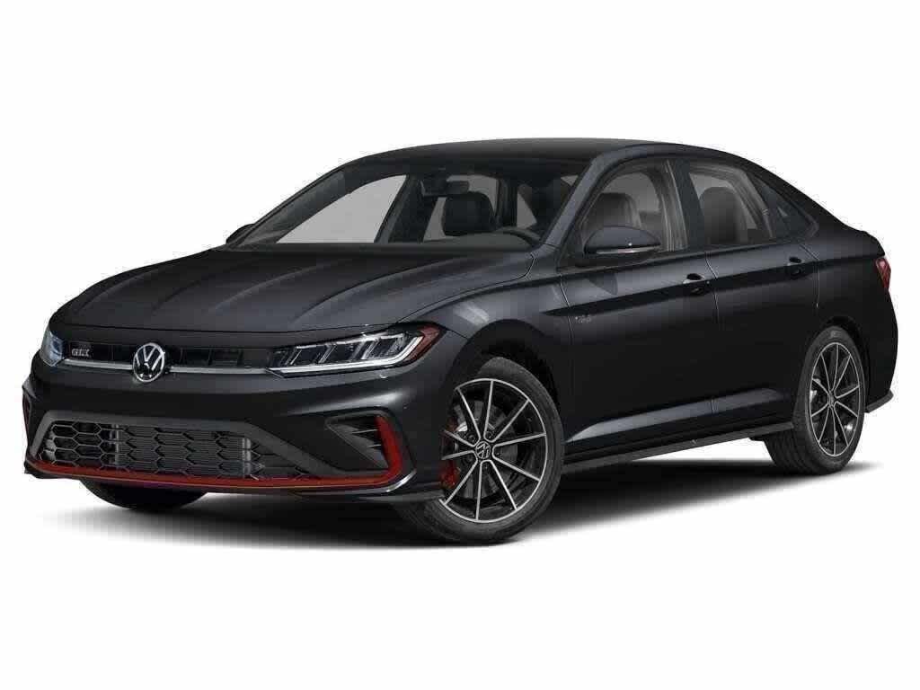 Deep Black Pearl 2026 Volkswagen Jetta GLI Sedan Front-Wheel Drive 6-Speed Manual
