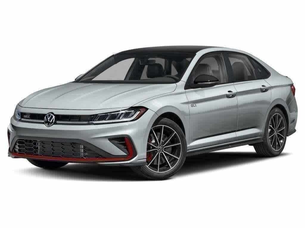 Monument Gray w/Deep Black Roof 2026 Volkswagen Jetta GLI Sedan Front-Wheel Drive 6-Speed Manual