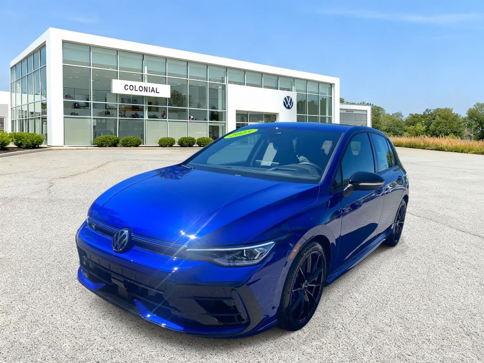 Lapiz Blue Metallic 2025 Volkswagen Golf R Hatchback All-Wheel Drive 7-Speed Automatic