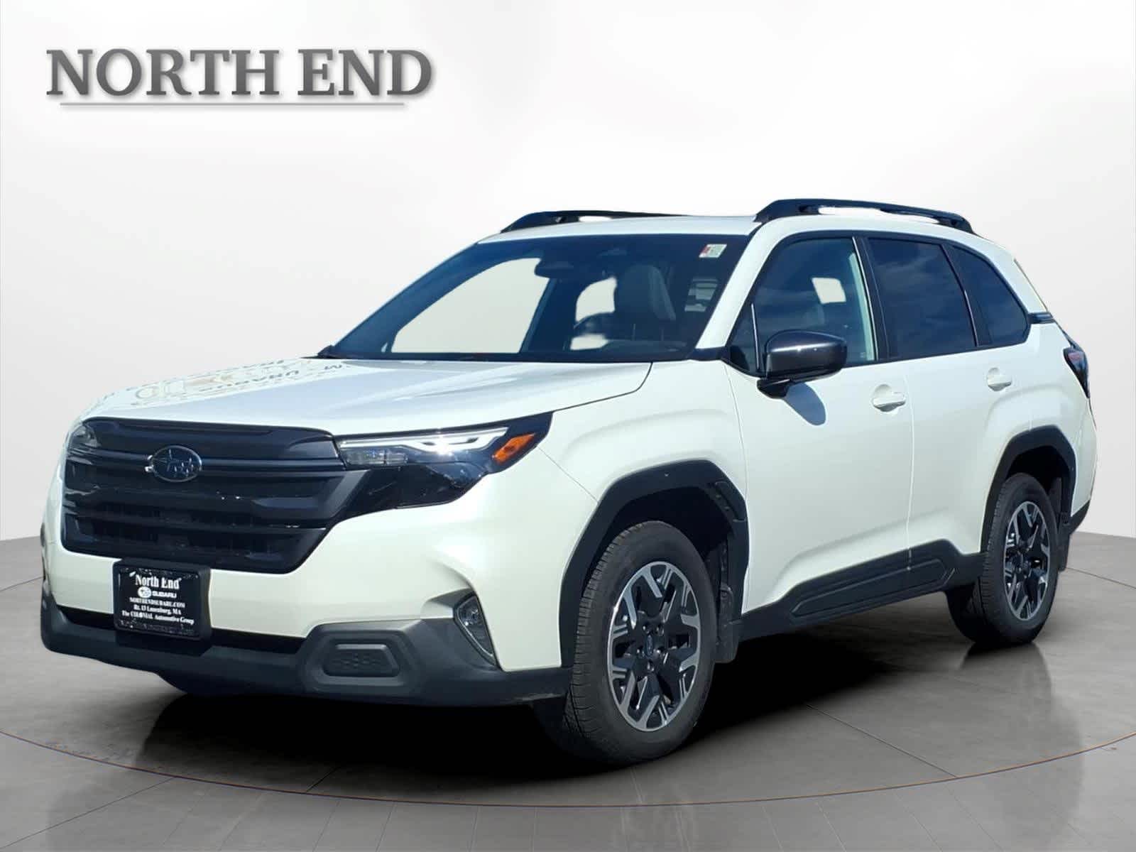 Crystal White Pearl 2026 Subaru Forester SUV / Crossover All-Wheel Drive Continuously Variable Transmission