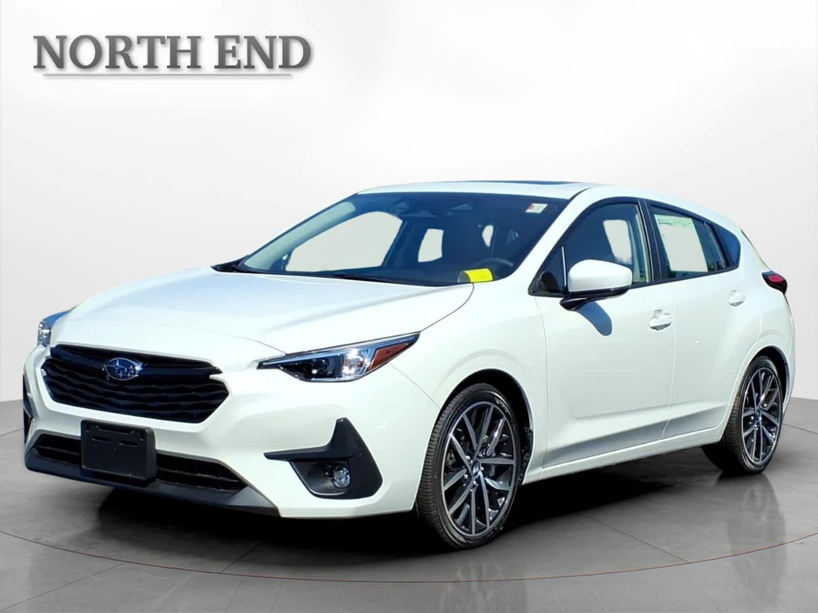 Crystal White Pearl 2026 Subaru Impreza Wagon All-Wheel Drive Continuously Variable Transmission