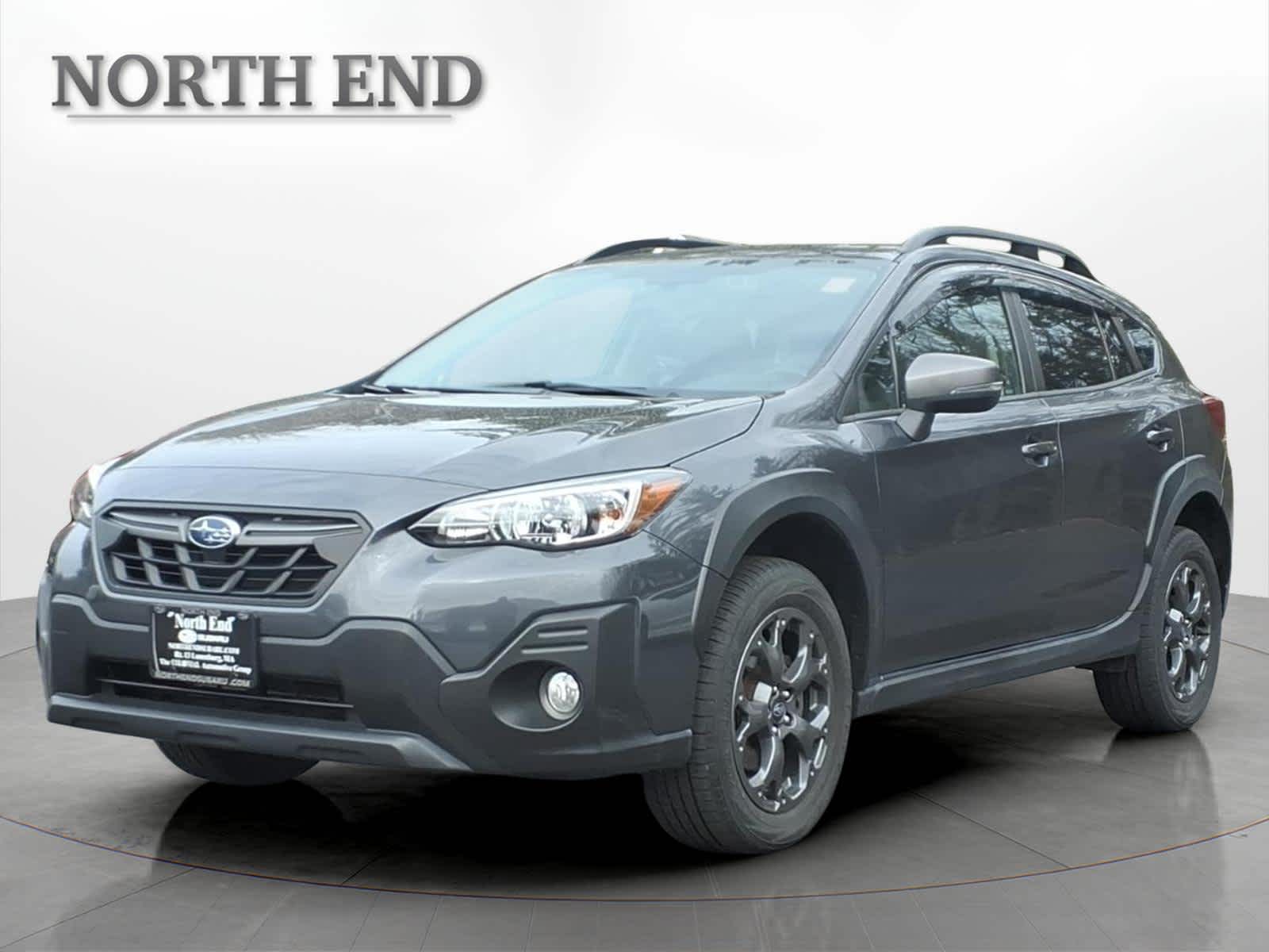 Magnetite Gray Metallic 2022 Subaru Crosstrek Sport AWD SUV / Crossover All-Wheel Drive Continuously Variable Transmission