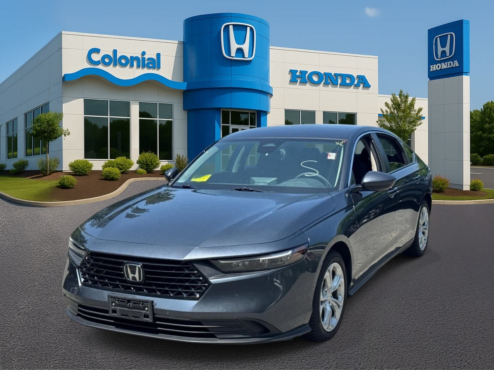 Meteorite Gray Metallic 2024 Honda Accord Sedan Front-Wheel Drive Continuously Variable Transmission
